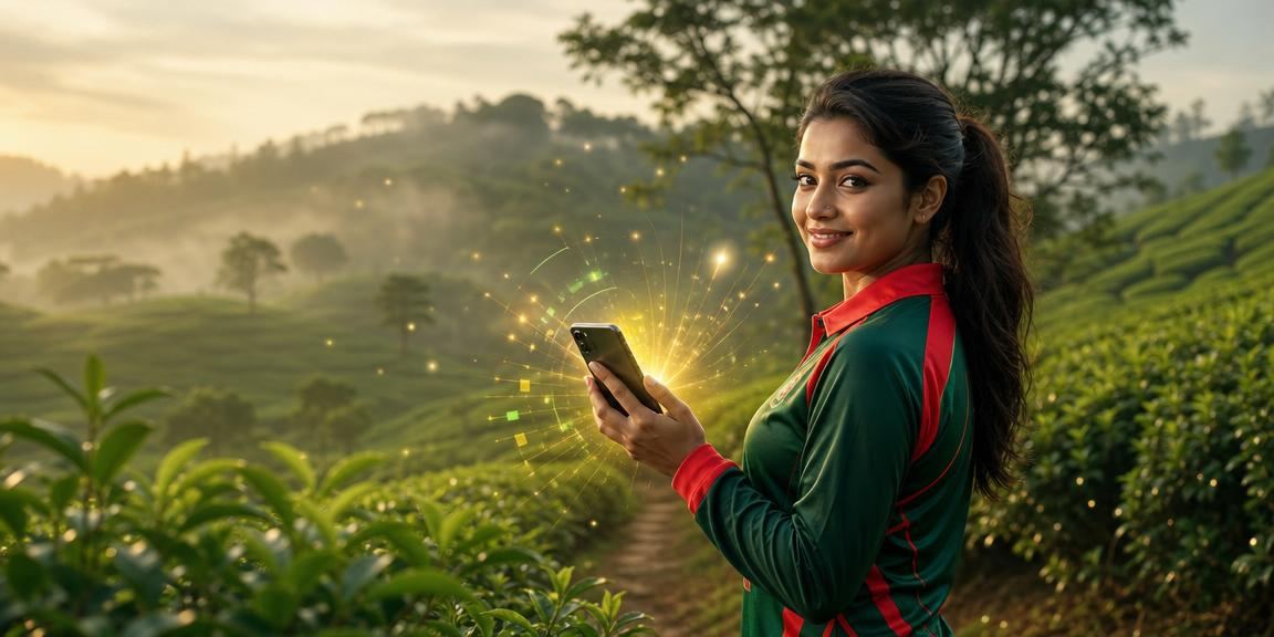 গাজীপুর ক্রিকেট বেটিং দৃশ্য চা বাগানে